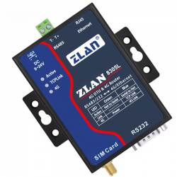 Konwerter szeregowy RS232 RS485 na 4G/Ethernet Modbus TCP - RTU